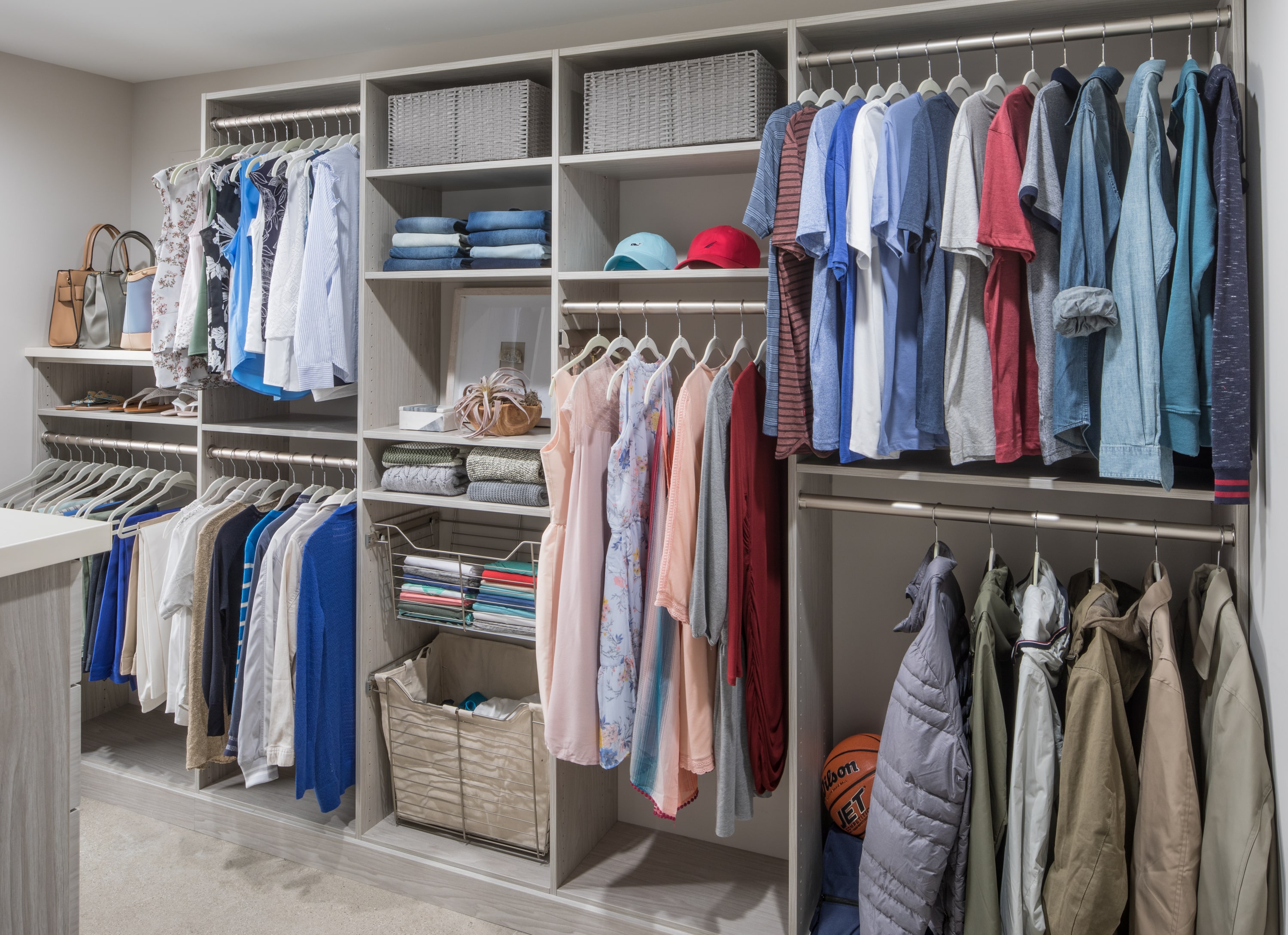 Custom Walk In Closet Organizers Inspired Closets Hawaii Custom 