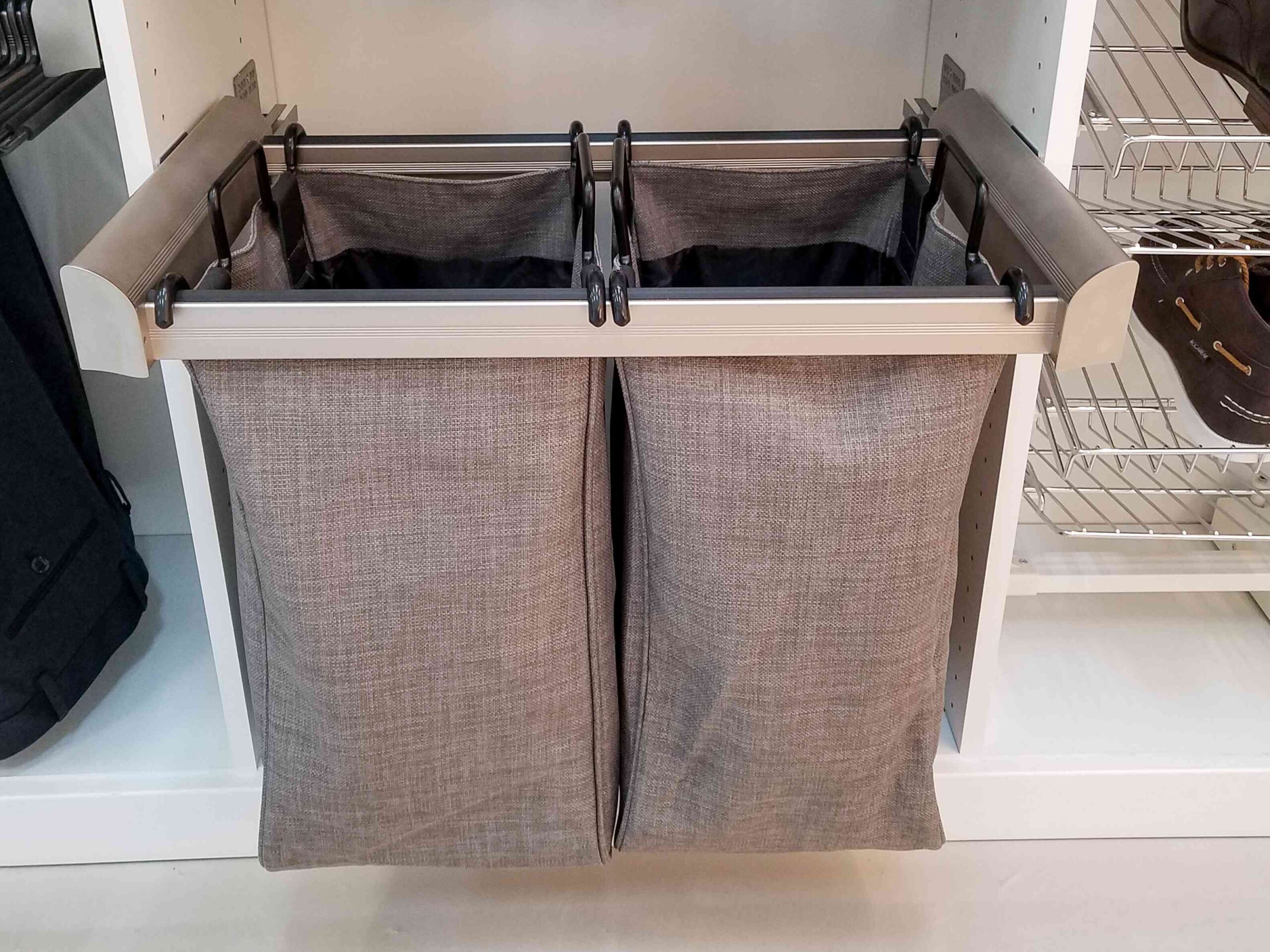 Double Pull-Out Hamper