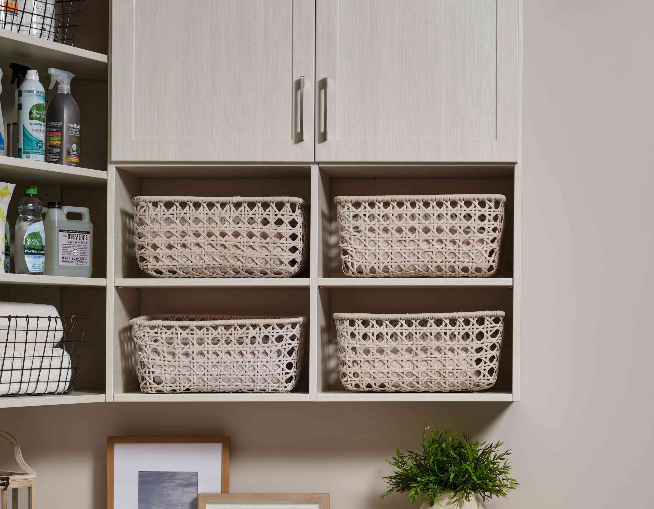 Laundry Room Shelves