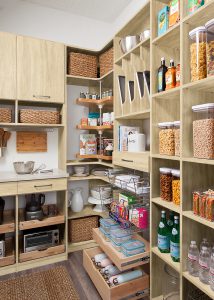 Custom Pantry | Warm Sand | Inspired Closets