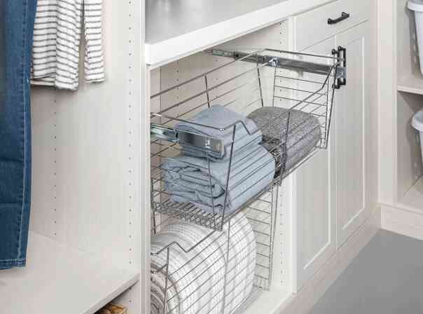 Laundry Room Pull Out Baskets