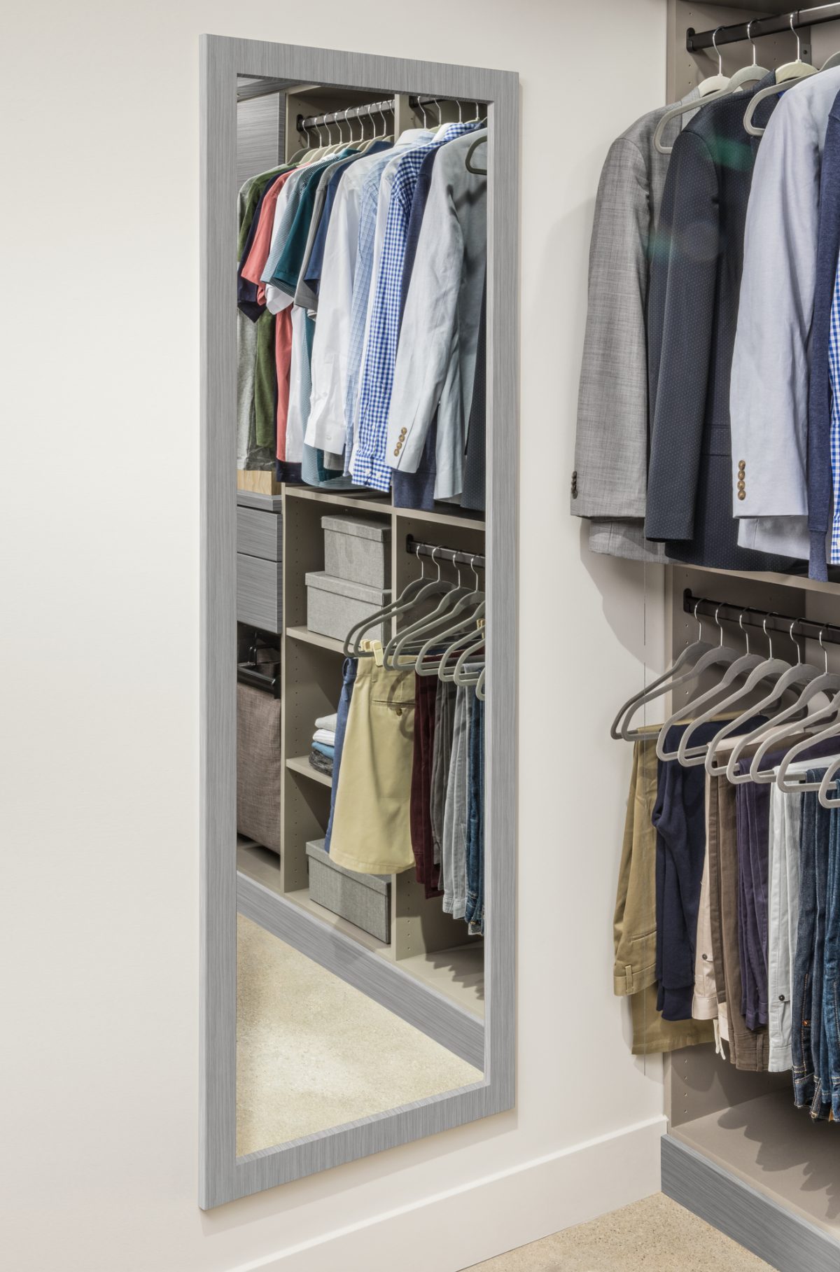 Custom Mens Walk-In Closet Organizers | Inspired Closets