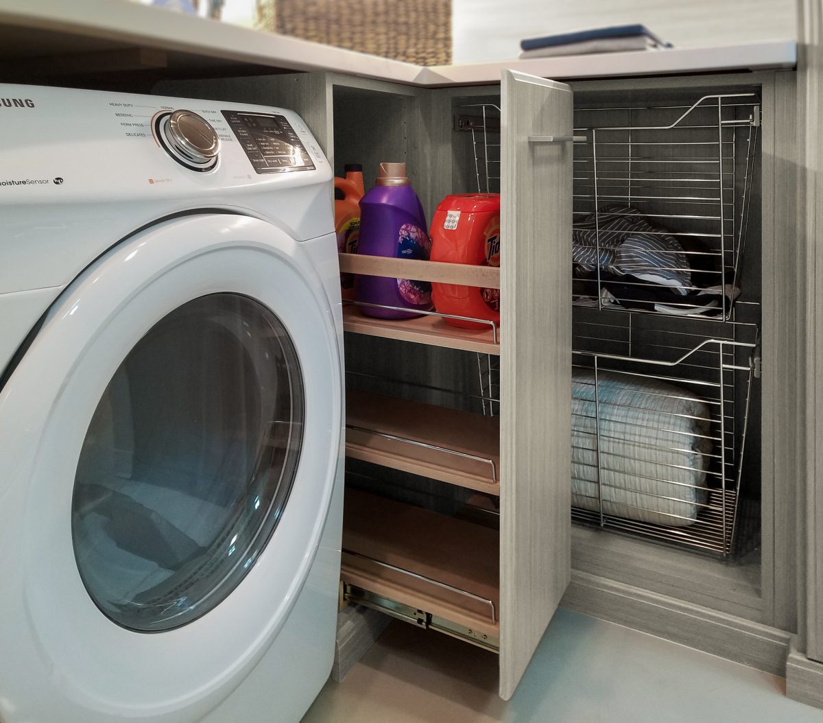 Laundry Room Storage & Cabinet Solutions | Inspired Closets