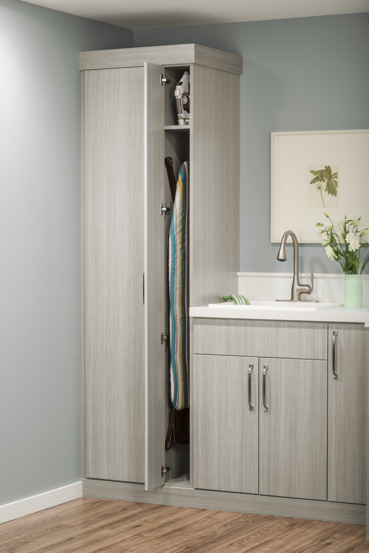 Laundry Room Storage & Cabinet Solutions | Inspired Closets