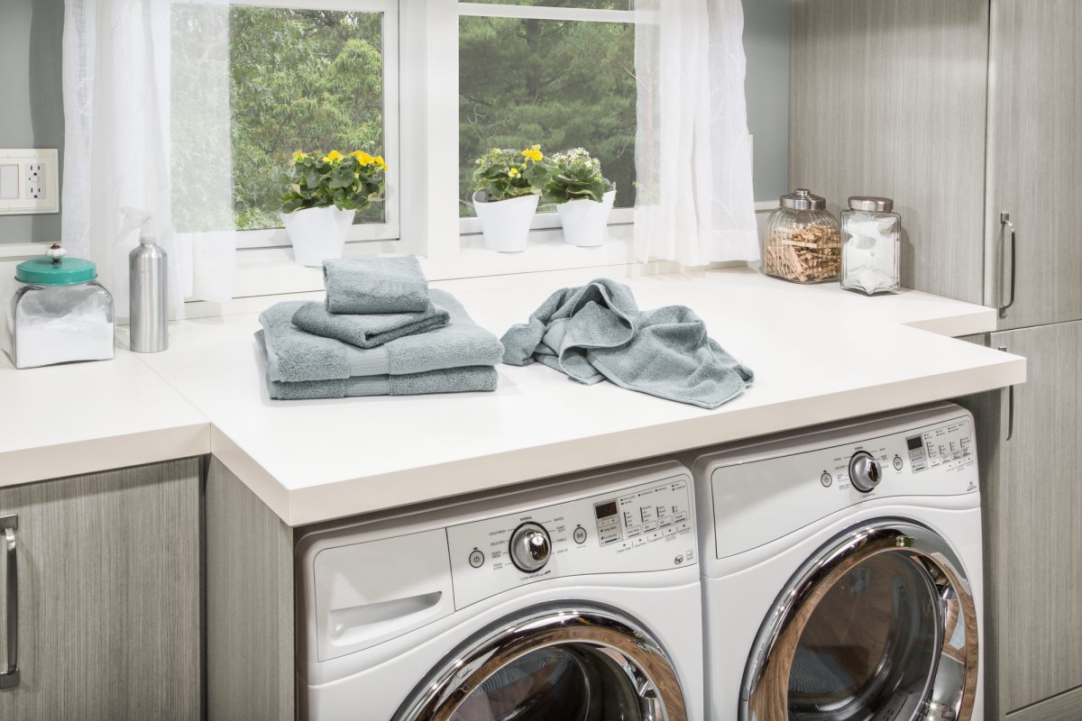 Laundry Room Storage & Cabinet Solutions | Inspired Closets