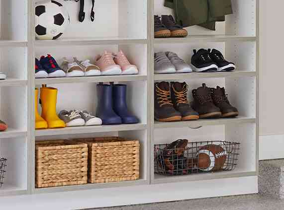 Entryway Shoe Storage