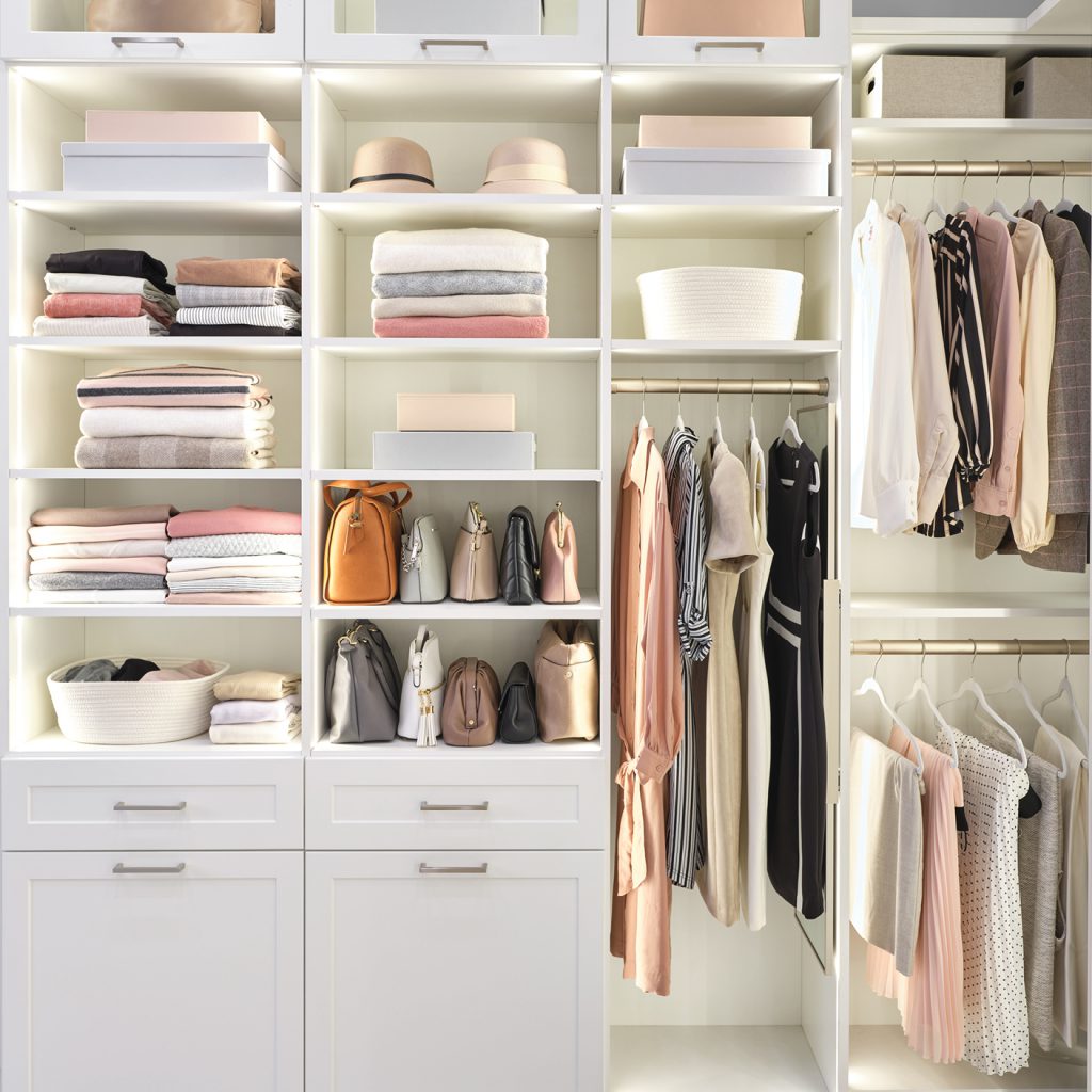 Custom Boutique Closet | Closet Lighting Solutions | Inspired Closets