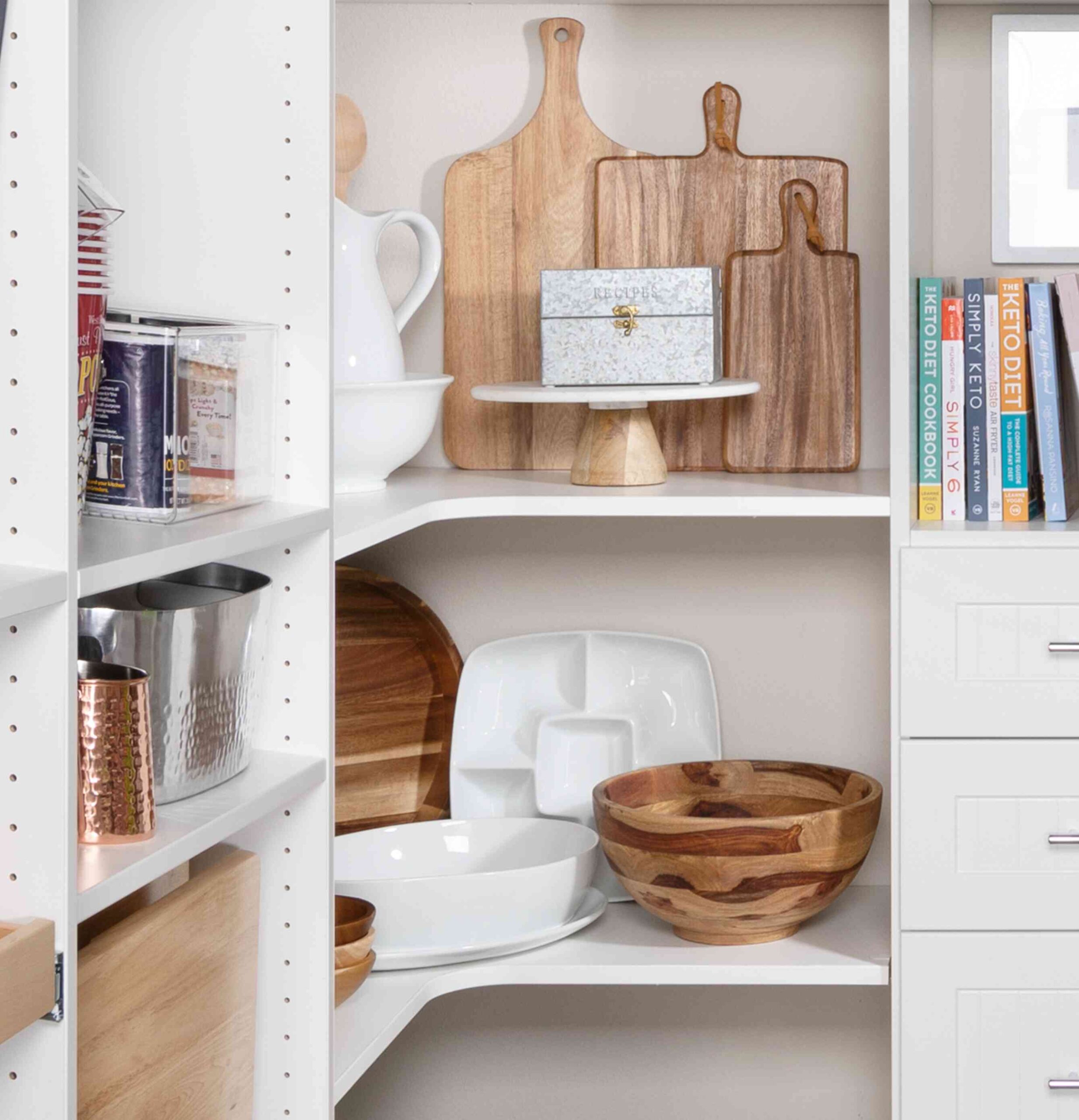 Corner Pantry Shelf