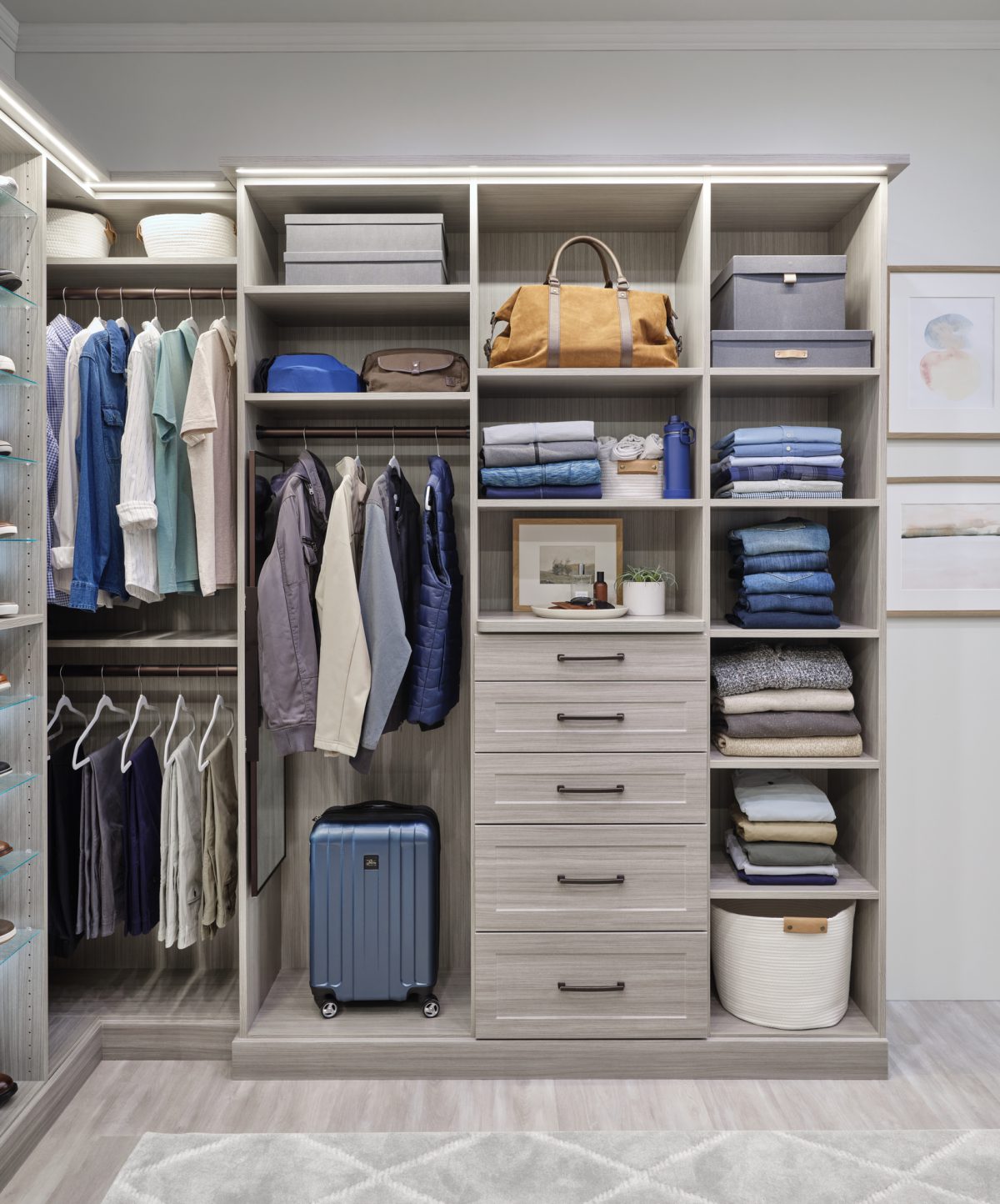 Custom Closets | Custom Lighting | Inspired Closets