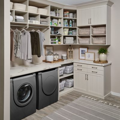 Laundry Room Shelving Ideas & Organization Tips