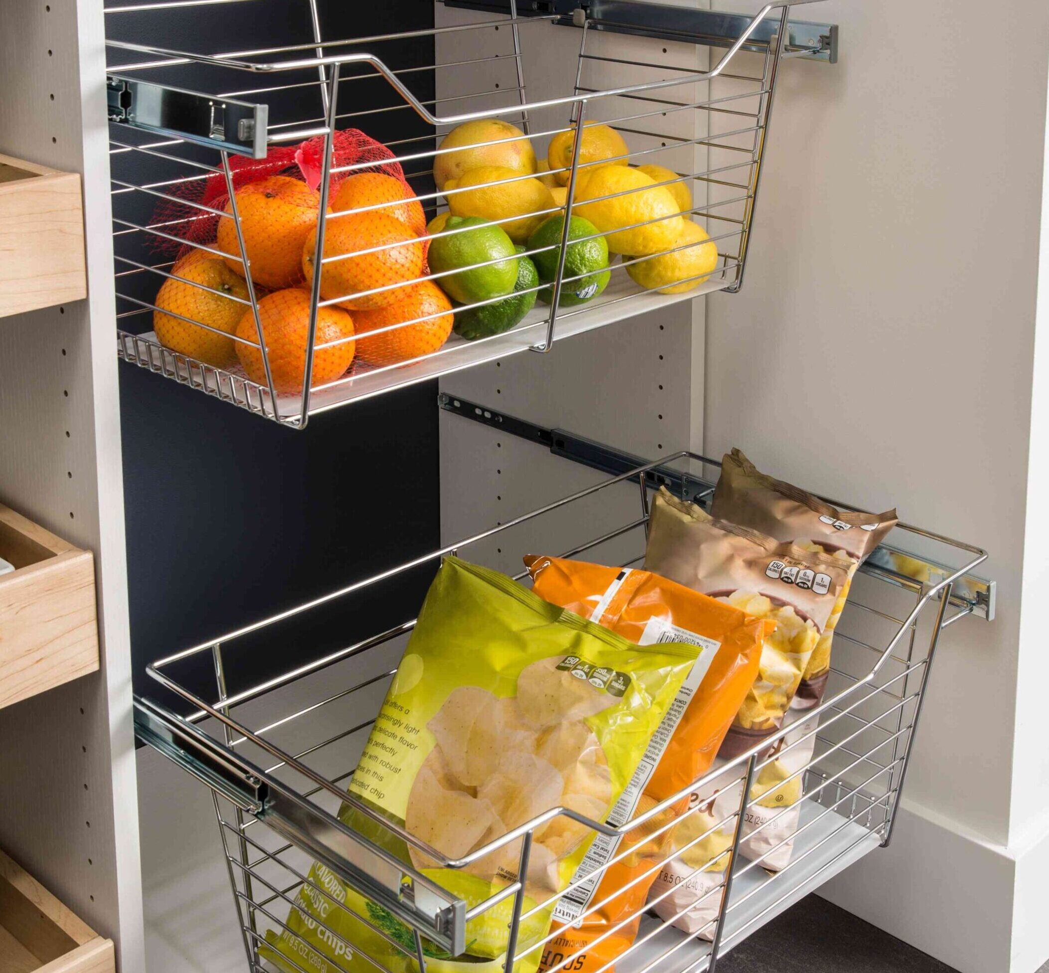 Pull-Out Basket Pantry