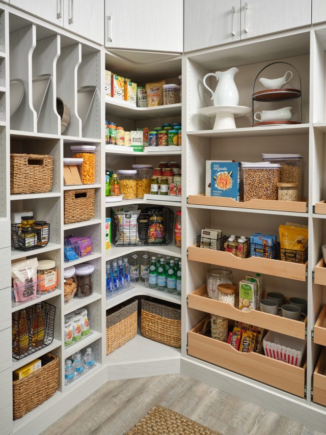 Custom Pantry Design in Color Houghton | Inspired Closets