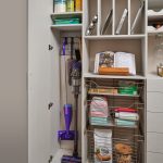 Cleaning storage for a pantry from Inspired Closets