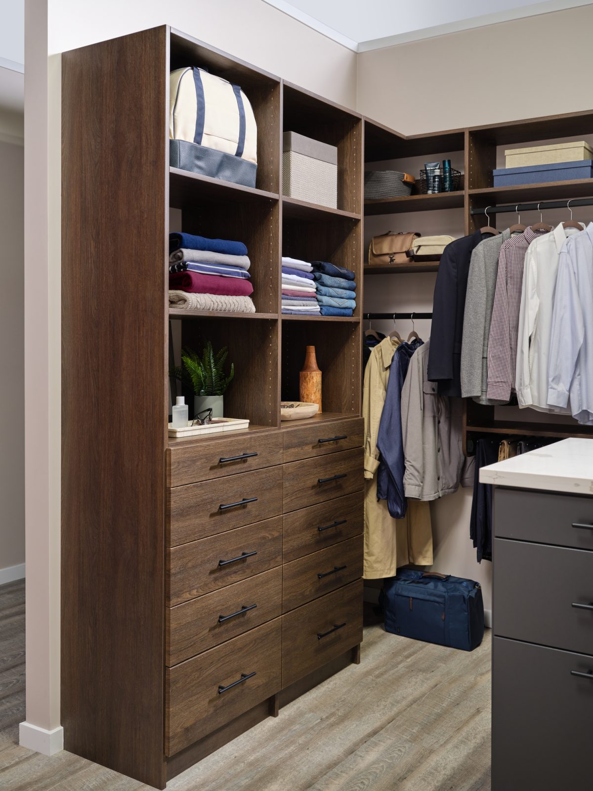 Walk-In - Inspired Closets - Custom Closets Los Angeles | Inspired ...