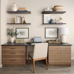Home office in Charcoal and New Natural from Inspired Closets