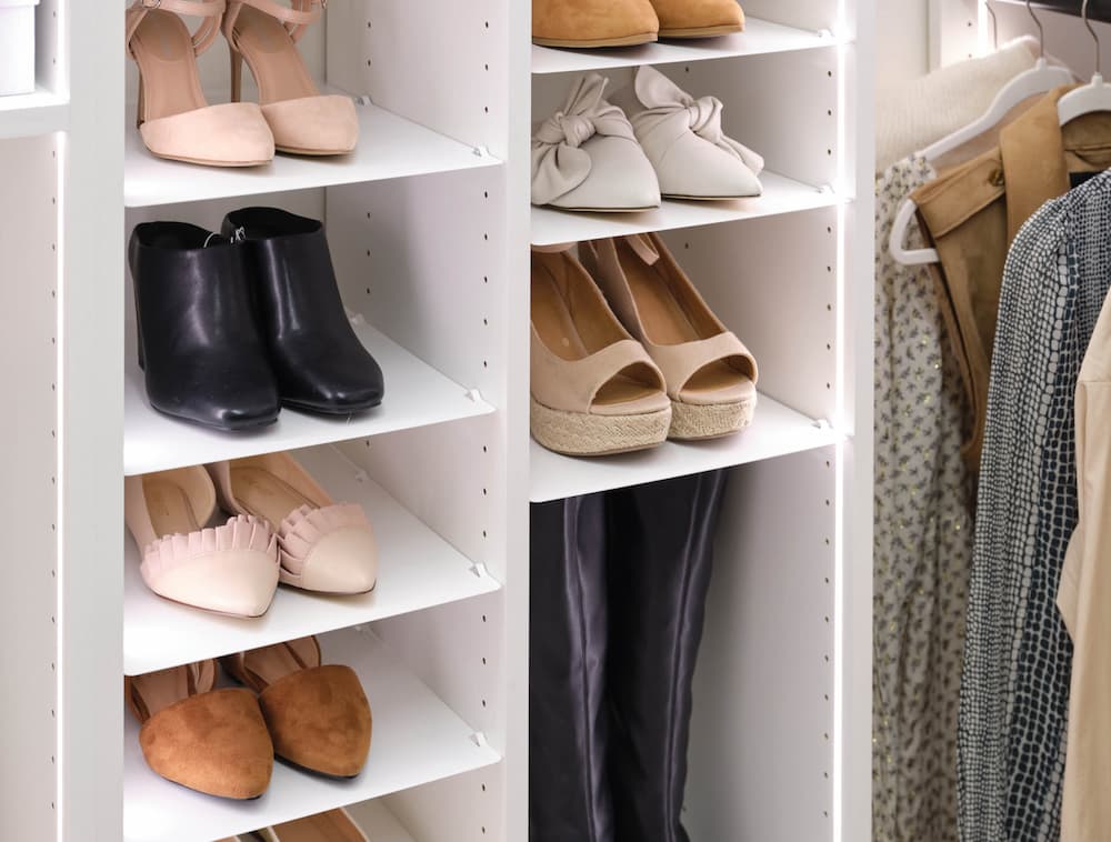How To Spring Clean Your Closet - shoe slider image 1