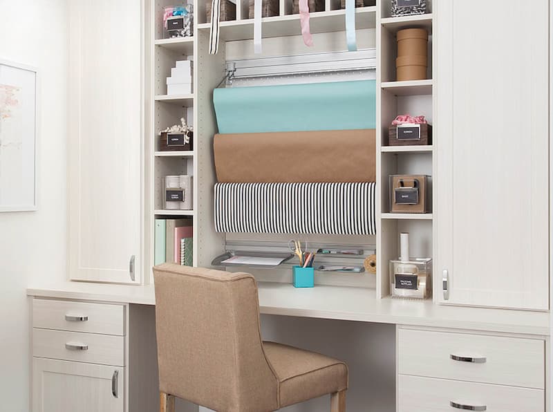 a craft storage solution can help add functionality in your home