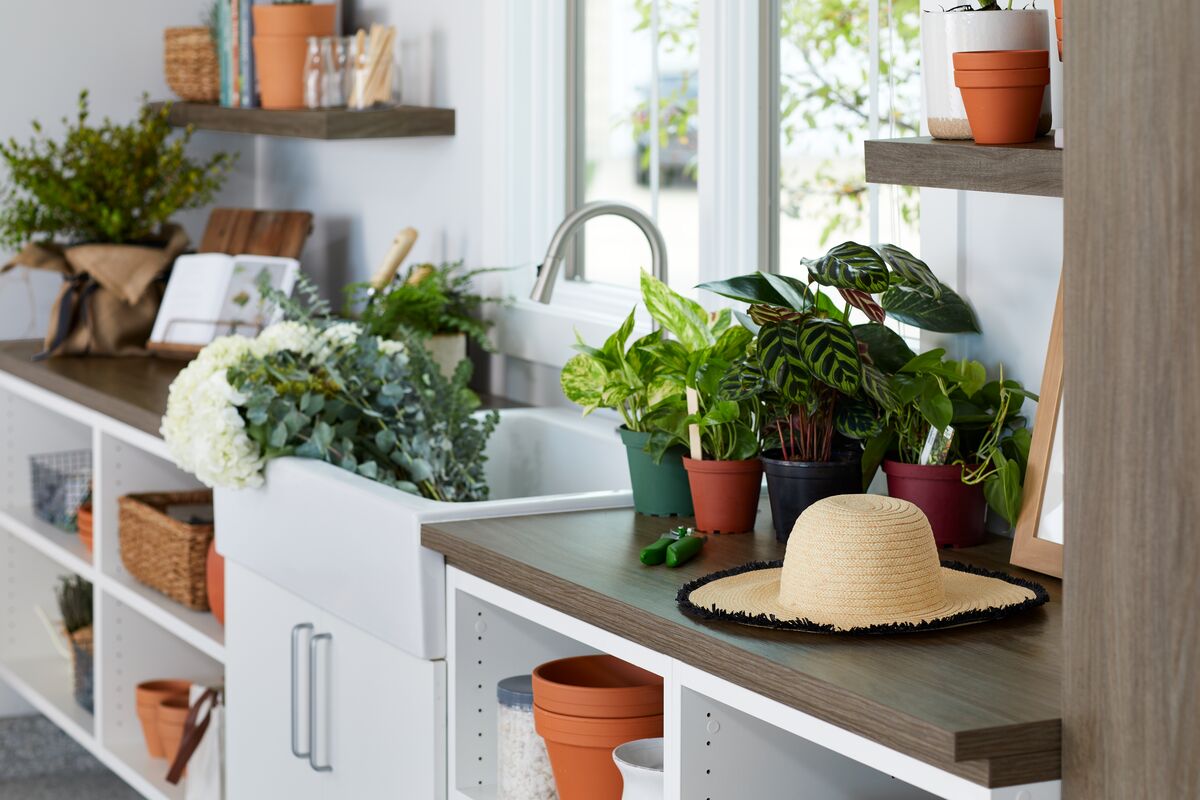 Inspired Closets Garage Sink Gardening