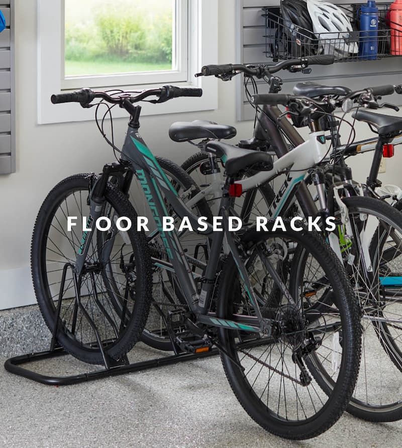 Garage Floor Based Bike Racks