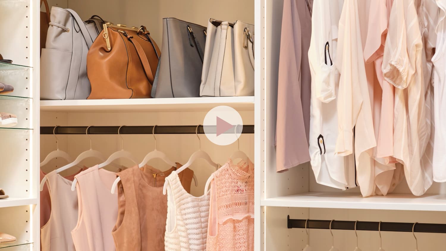 Stow Away Your Accessories in Style With These Purse Storage Ideas  Purse  storage, Organizing purses in closet, Purse organization storage