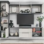 Entertainment center with storage for all of your games and decor