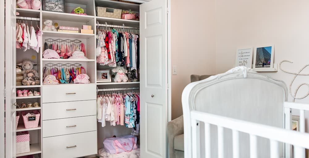 Kid's White Closet