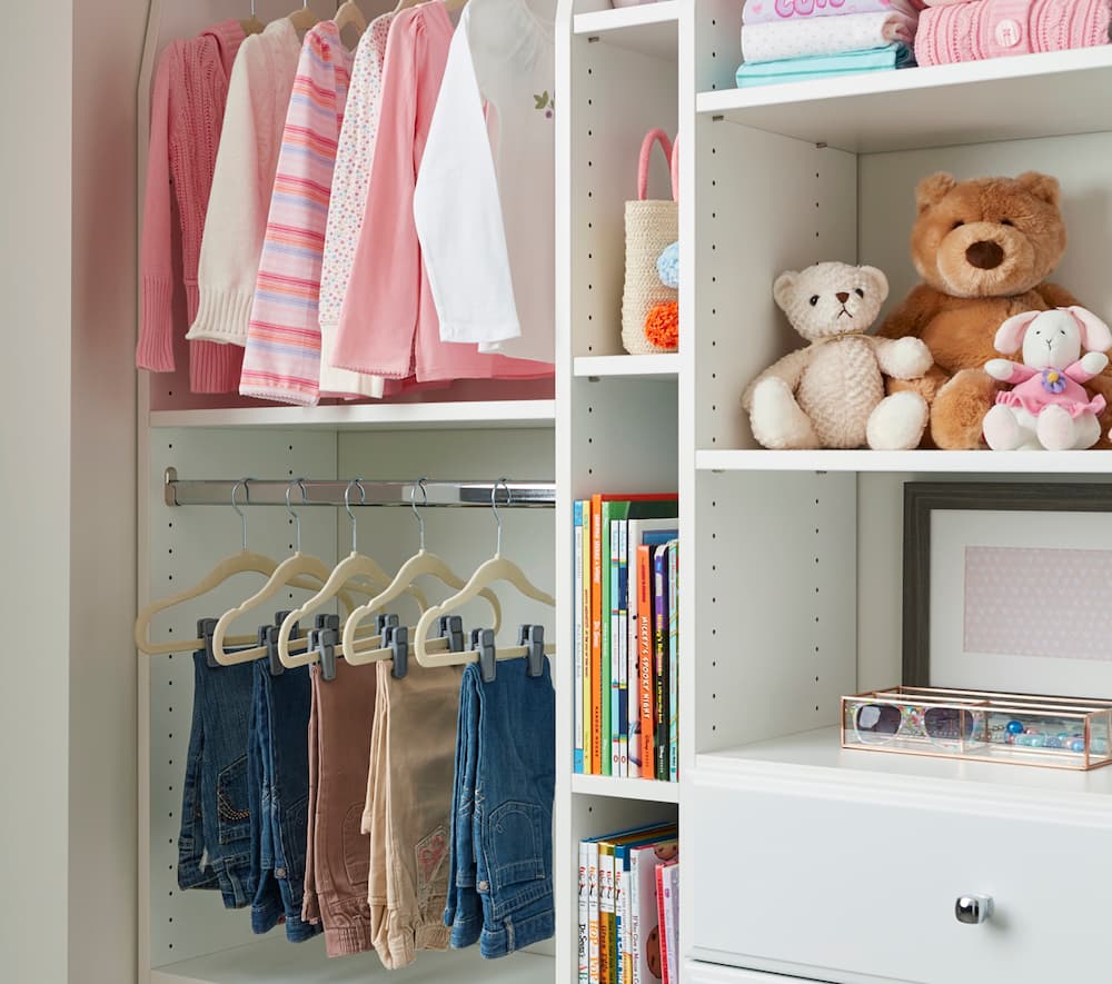 Kid's White Closet
