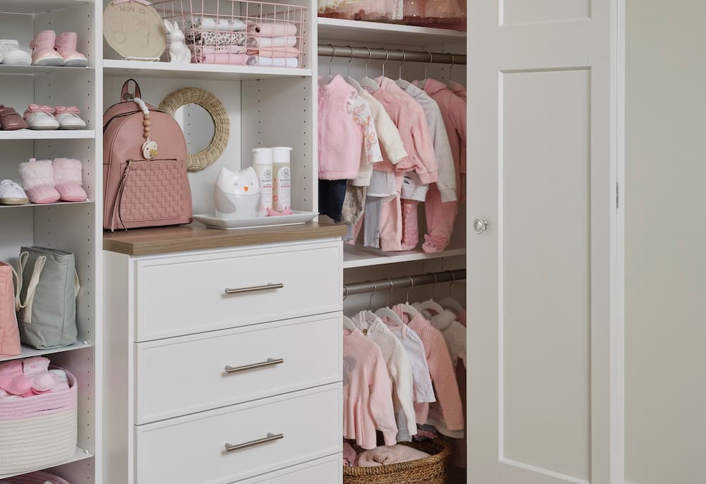 Kid's White Closet