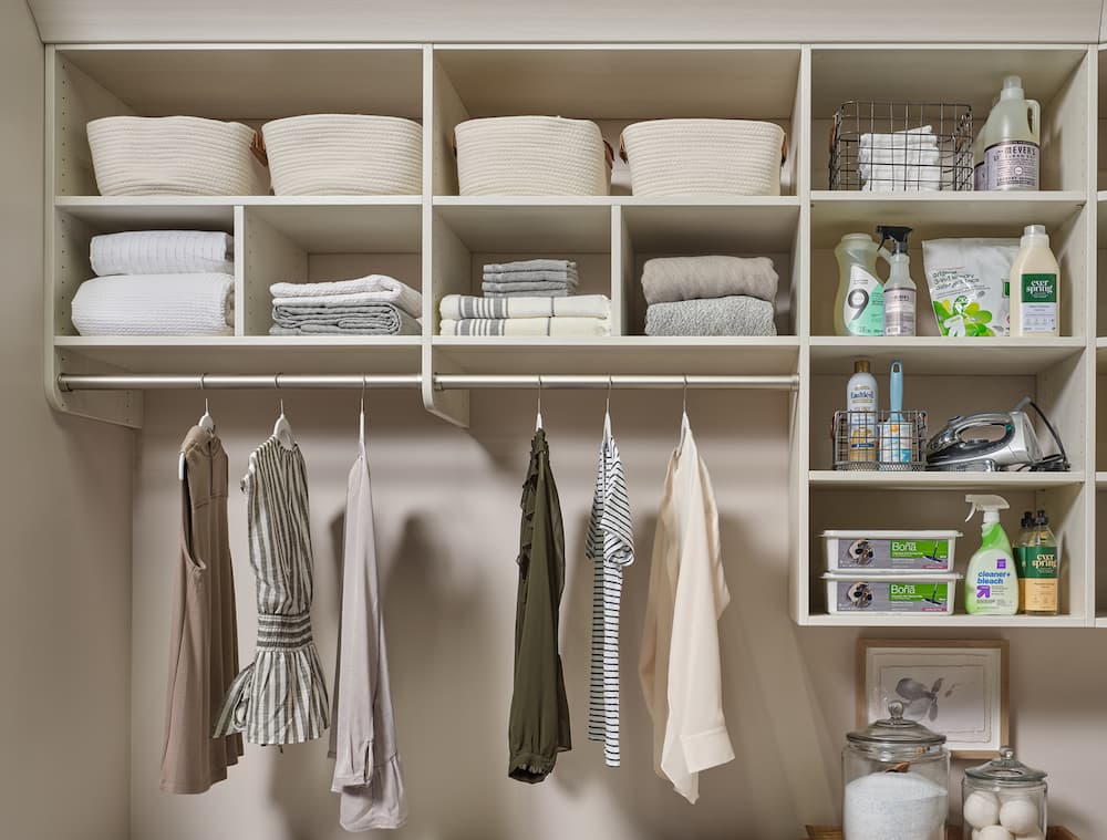 Laundry Room Shelving