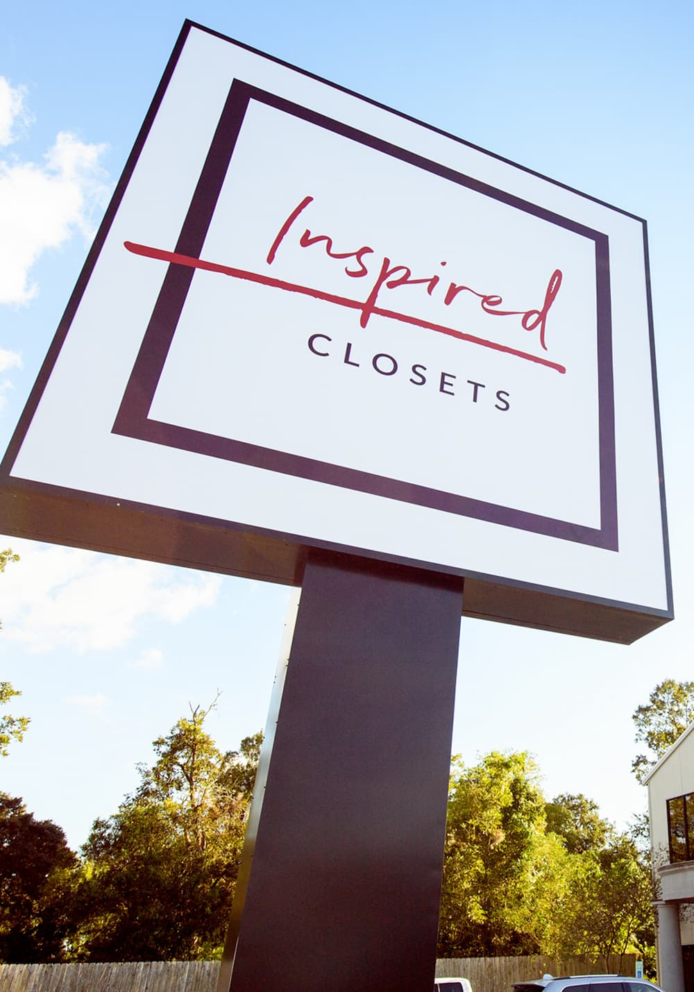 Inspired Closet Dealer Sign
