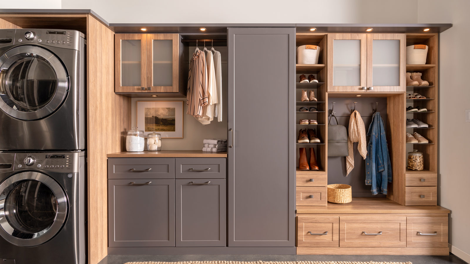  Solutions for the Laundry Room/Mudroom Combo