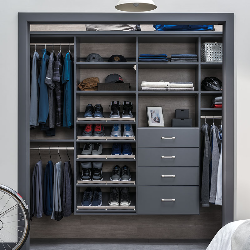 Men's Closet Organization