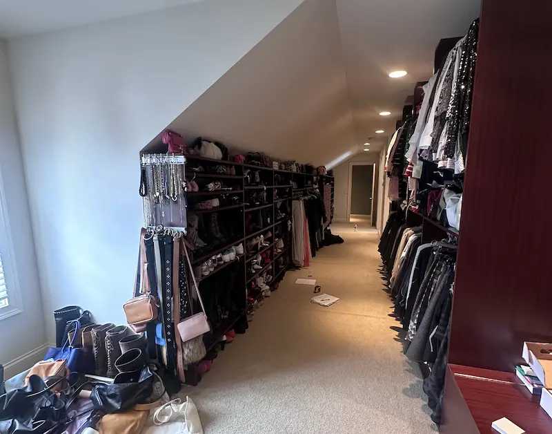 Jill's Closet Project - Before