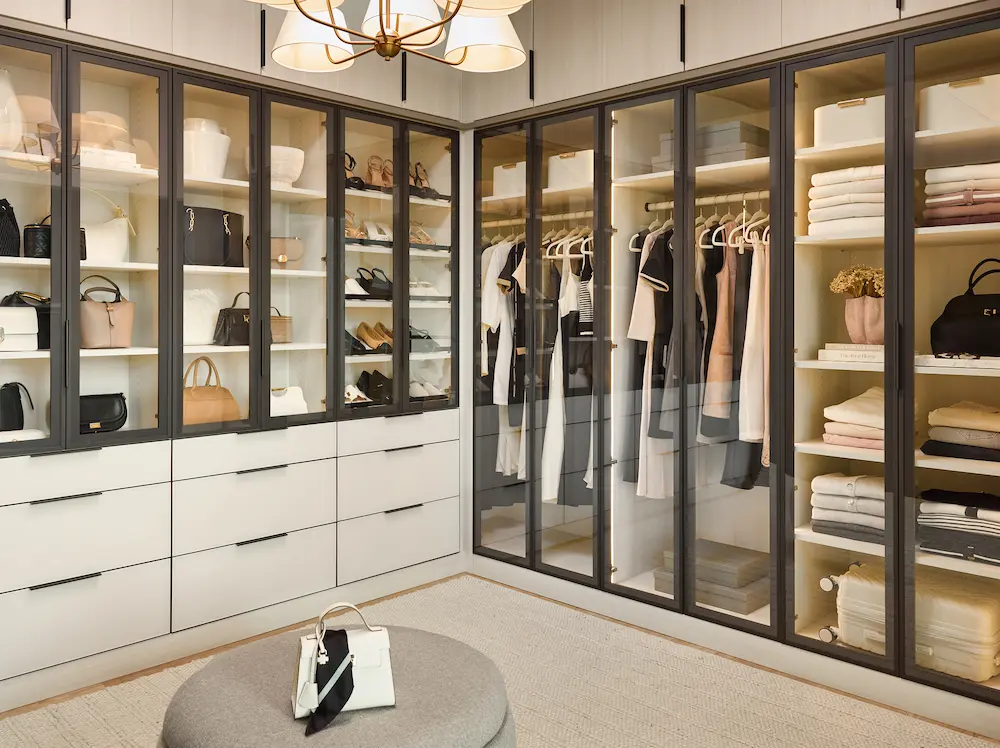 Walk-in Closet with Doors