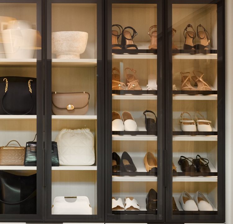Glass cabinet doors